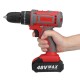 48V Cordless Electric Drill Tool Kits Rechargeable Dual Speed 3 Stages Power Drill W/ 1pc or 2pcs Battery