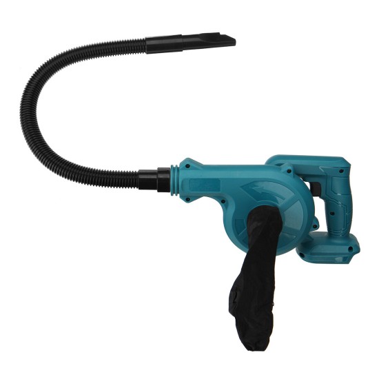 2 in 1 Electric Air Blower Vacuum Cleaner Handheld Dust Collecting Tool For Makita18V Battery