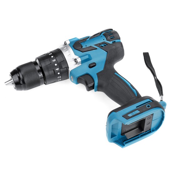 350N.m 3 In 1 Regulated Speed Drill Brushless Electric Impact Drill Driver Hammer Drill For 18V Battery