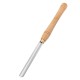 High Speed Steel Lathe Chisel Wood Turning Tool with Wood Handle Woodworking Tool