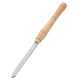 High Speed Steel Lathe Chisel Wood Turning Tool with Wood Handle Woodworking Tool