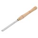 High Speed Steel Lathe Chisel Wood Turning Tool with Wood Handle Woodworking Tool