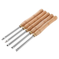 Wood Turning Tool Carbide Insert Cutter with Wood Handle Lathe Tools Round Shank Woodworking Tool Wood Turning Tool Carbide Insert Cutter with Wood Handle Lathe Tools Round Shank Woodworking Tool