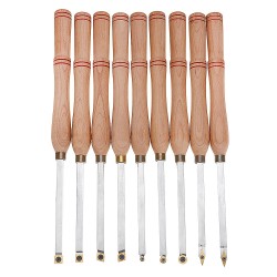Wood Turning Tool Wood Handle with Titanium Coated Wood Carbide Insert Cutter Square Shank Woodworking Tool Wood Turning Tool Wood Handle with Titanium Coated Wood Carbide Insert Cutter Square Shank Woodworking Tool