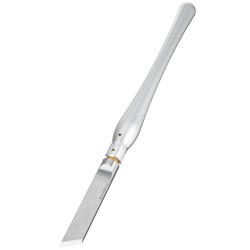 32mm HSS Lathe Skew Chisel with Aluminium Alloy Handle Wood Turning Tool 32mm HSS Lathe Skew Chisel with Aluminium Alloy Handle Wood Turning Tool