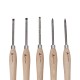 XI MU Wood Turning Tool with Wood Handle and Wood Carbide Inserts Wood Lathe Tool