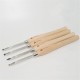 Wood Turning Tool Carbide Insert Cutter With Wood Handle Lathe Tools Round Shank Woodworking Tool