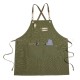 Sleeveless Apron Waterproof Woodworking Anti-fouling Polyester Apron For DIY Woodworking Enthusiast