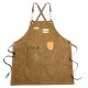 Sleeveless Apron Waterproof Woodworking Anti-fouling Polyester Apron For DIY Woodworking Enthusiast