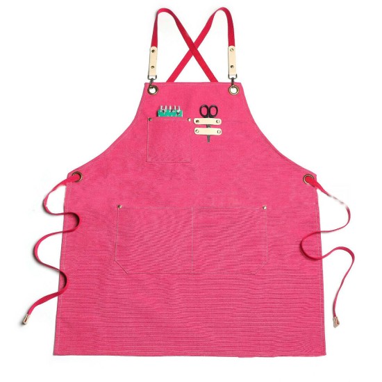 Sleeveless Apron Waterproof Woodworking Anti-fouling Polyester Apron For DIY Woodworking Enthusiast