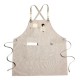 Sleeveless Apron Waterproof Woodworking Anti-fouling Polyester Apron For DIY Woodworking Enthusiast