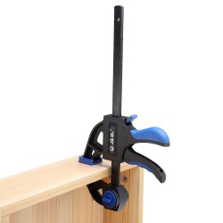 0-610mm Plastic Quick Ratchet F Clamp Fast Woodworking Clamp Woodworking Bar Clamp Tool Holder 0-610mm Plastic Quick Ratchet F Clamp Fast Woodworking Clamp Woodworking Bar Clamp Tool Holder