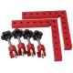 120mm 160mm Woodworking Right Angle Positioning Clamp Woodworking Square Positioning Fastening Tools Corner Ruler