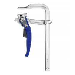 160-400mm Quick Guide Rail Clamp Carpenter F Clamp Quick Clamping for MFT and Guide Rail System Woodworking DIY Hand Tool-160mm 160-400mm Quick Guide Rail Clamp Carpenter F Clamp Quick Clamping for MFT and Guide Rail System Woodworking DIY Hand Tool-160mm