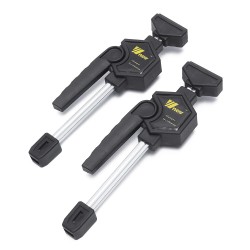 2Pcs MFT Table Clamp Quick Ratchet Release Speed Squeeze Woodworking Clamp Clip Kit Spreader Gadget Tool DIY 2Pcs MFT Table Clamp Quick Ratchet Release Speed Squeeze Woodworking Clamp Clip Kit Spreader Gadget Tool DIY