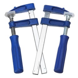 4pcs Woodworking F Clamp Adjustable Wooden Vise Grip Fixed Locking Tools 50-120mm 4pcs Woodworking F Clamp Adjustable Wooden Vise Grip Fixed Locking Tools 50-120mm