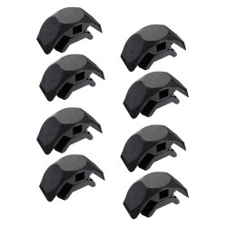 8PCS Wood Clamp Panel Connectors Right Angle Clip Set for Creative DIY Furniture Closet Table Storage Shelf Hard Plastic Material Fit 8PCS Wood Clamp Panel Connectors Right Angle Clip Set for Creative DIY Furniture Closet Table Storage Shelf Hard Plastic Material Fit