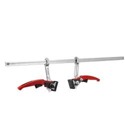 Double Force Variable Clamp Ratchet F Clamp Tightened And Externally Supported Heavy-duty F Clamp Woodworking DIY Hand Tool Double Force Variable Clamp Ratchet F Clamp Tightened And Externally Supported Heavy-duty F Clamp Woodworking DIY Hand Tool