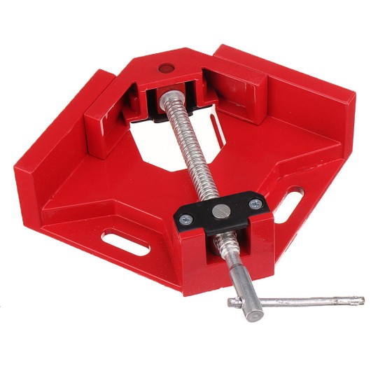 90 Degree Corner Right Angle Clamp T Handle Vice Grip Woodworking Quick Fixture Aluminum Alloy Tool Clamps