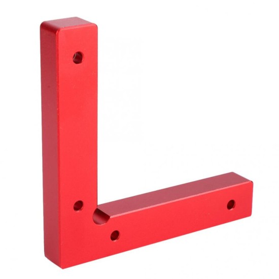Aluminum 90 Degree Precision Positioning L Squares Block 100/120/140mm Positioning Right Angle Ruler Clamping Measure Tools