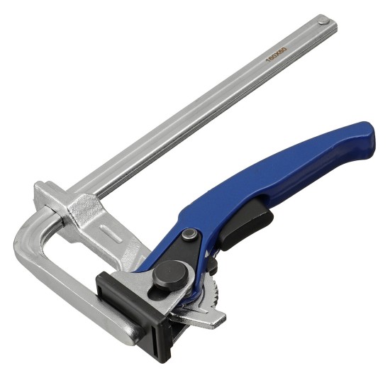 Quick Guide Rail Clamp Carpenter F Clamp Quick Clamping for MFT and Guide Rail System Woodworking Tool