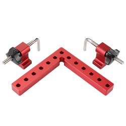 2 Set Woodworking Precision Clamping Square L-Shaped Auxiliary Fixture Splicing Board Carpenter Square Ruler Woodworking Tool 2 Set Woodworking Precision Clamping Square L-Shaped Auxiliary Fixture Splicing Board Carpenter Square Ruler Woodworking Tool