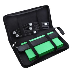 10 Inch Contour Gauge Green Lockable Shape Radial Ruler Profiling Gauge Taking Device 10 Inch Contour Gauge Green Lockable Shape Radial Ruler Profiling Gauge Taking Device