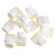 10pcs 120ml Glue Bottle PE Flat Shoulder Plastic Bottle 2/3/5mm Wool Felt Head Plastic Cover