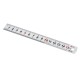 150-1200mm Thickened Stainless Steel Ruler with Metric and Inch Scales Woodworking Scriber Measuring Tool