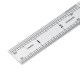 150-1200mm Thickened Stainless Steel Ruler with Metric and Inch Scales Woodworking Scriber Measuring Tool