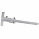 160/250/300/400/500mm T-Type Vernier Caliper Scraper Bridge Tool 0.05mm Fine Adjustment Carbon Steel Ruler Measuring Tool