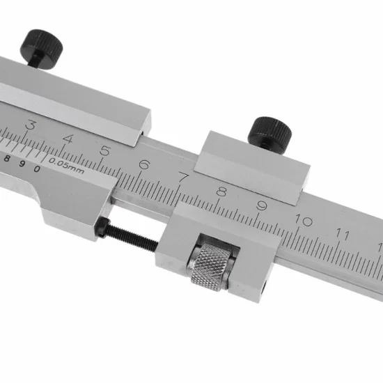 160/250/300/400/500mm TType Vernier Caliper Scraper Bridge Tool 0.05mm