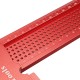 200mm 8 Inch Aluminum Alloy Precision L Square Speed Hole Positioning Marking Ruler Woodworking Scriber