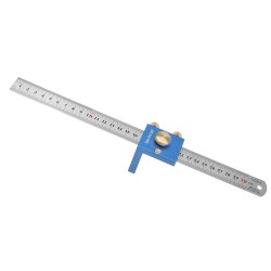 30CM/12IN Metric Line Drawing Ruler 90° Line Ruler Woodworking Right Angle Ruler Woodworking Measuring Tool