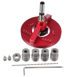 35MM Cup Hinge Punch Jig with Forstner Drill Bit Hole Drill Guide Wood Cutter Carpenter Woodworking Tool 35MM Cup Hinge Punch Jig with Forstner Drill Bit Hole Drill Guide Wood Cutter Carpenter Woodworking Tool