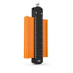 6/10 Inch Widen Contour Gauge Duplicator Profile Tool with Lock Alloy Edge Shaping Wood Measure Ruler Laminate Tiles Gauge 6/10 Inch Widen Contour Gauge Duplicator Profile Tool with Lock Alloy Edge Shaping Wood Measure Ruler Laminate Tiles Gauge