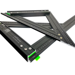 7 Inch Aluminum Alloy Triangle Ruler Angle Protractor Miter Speed 90° Square Measuring Ruler Metric Imperial For Woodworking Tool 7 Inch Aluminum Alloy Triangle Ruler Angle Protractor Miter Speed 90° Square Measuring Ruler Metric Imperial For Woodworking Tool