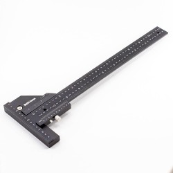 Multifunction Inch and MM Woodworking Scriber Gauge Aluminum Measuring Marking Framing Ruler Tool for Carpentry Multifunction Inch and MM Woodworking Scriber Gauge Aluminum Measuring Marking Framing Ruler Tool for Carpentry