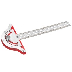 Stainless Steel Edge Ruler Protractor Woodworking Ruler Angle Measuring Tool Precision Carpenter Tool Stainless Steel Edge Ruler Protractor Woodworking Ruler Angle Measuring Tool Precision Carpenter Tool