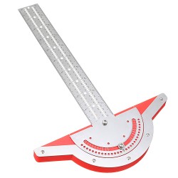 Woodworkers Edge Rule Efficient Protractor Edge Ruler Stainless Steel Measuring Ruler Scale Plastic Caliper Carpentry Tool Woodworkers Edge Rule Efficient Protractor Edge Ruler Stainless Steel Measuring Ruler Scale Plastic Caliper Carpentry Tool