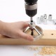 Jig Drill Vertical Fixed Fixture Woodworking Puncher Locator Guide Doweling