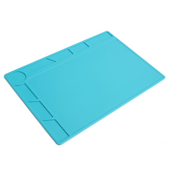 34x23cm Heat Resistant Silicone Pad Desk Mat Maintenance Platform BGA Soldering Repair Station