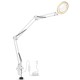 5X Welding Magnifying Glass LED Table Desk Lamp Three-Section Folding Handle Magnifier for Nail Repair Lighting Read