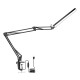 USB 5X Folding Magnifier Table Clamp Soldering Third Hand Tool 3 Colors LED Illuminated Lamp Magnifying Glass