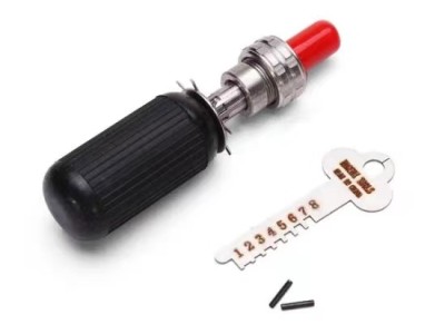 7 PINS Stainless Steel Tubular Civil Lock Pick Open Tools Set 7 PINS Stainless Steel Tubular Civil Lock Pick Open Tools Set