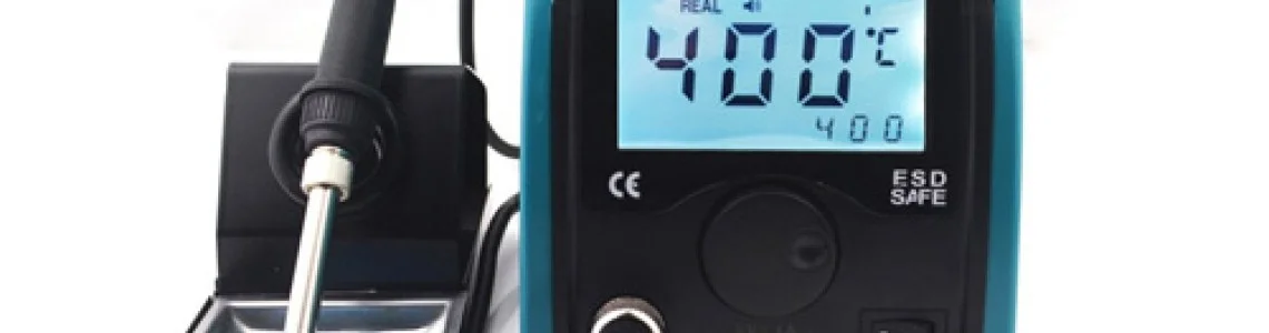 T12 75W Digital Forrasztópáka Stationtips Hegesztési Rework Station Temperature Adjustable Control Microcontroller 4