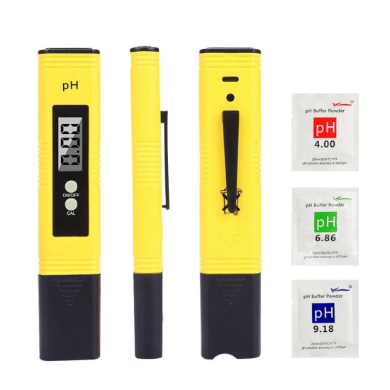 0 ~14.0 PH PH Meter Tester Pen Digital Water Pool Hydroponics Monitor Aquarium