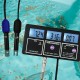 5 In 1 Water Quality Multi-parameter PH EC CF TDS(ppm) Temp Tester Meter Aquariums Hydroponics Pool Fish Tank Pond Drinking