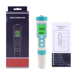 C-600 7 in 1 PH/TDS/EC/ORP/Salinity /S.G/Temperature Meter Water Quality Tester for Drinking Water Aquariums PH Meter C-600 7 in 1 PH/TDS/EC/ORP/Salinity /S.G/Temperature Meter Water Quality Tester for Drinking Water Aquariums PH Meter