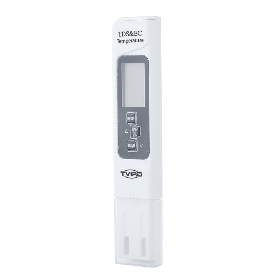 PH0-14 LCD Digital PH Meter + 3 in 1 TDS-EC Water Purity Hydroponic Water Tester Pen